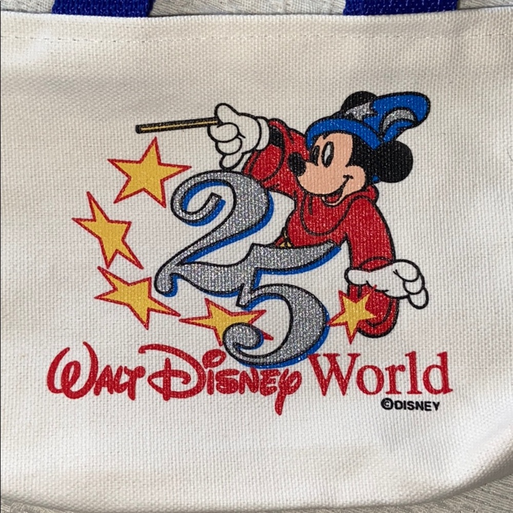 Disney World 25th Anniversary Mini Bag
